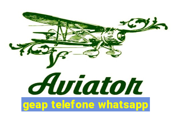 geap telefone whatsapp