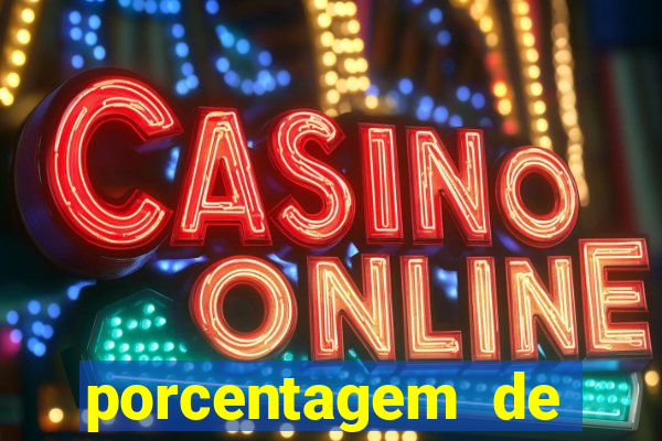 porcentagem de jogos slot