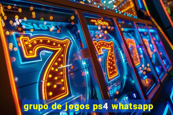 grupo de jogos ps4 whatsapp