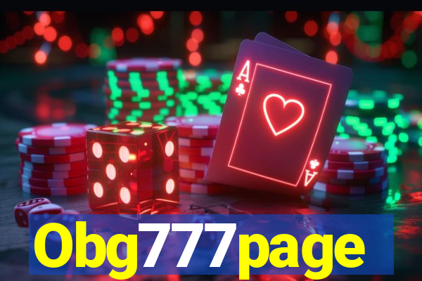 Obg777page