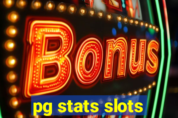 pg stats slots