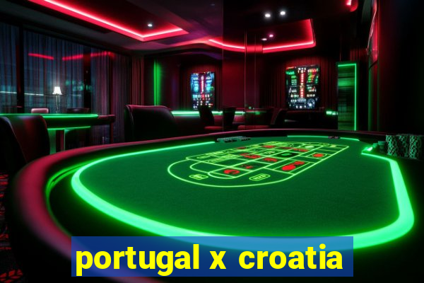 portugal x croatia