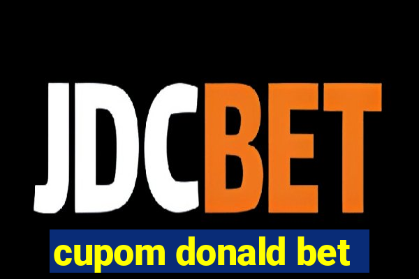 cupom donald bet