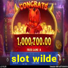 slot wilde