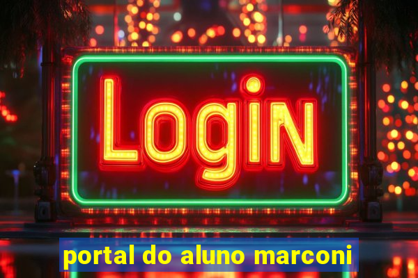 portal do aluno marconi