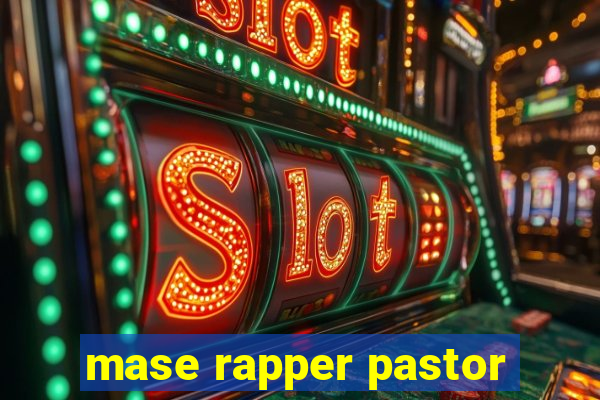 mase rapper pastor