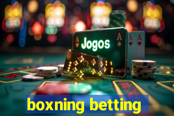 boxning betting