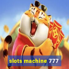 slots machine 777