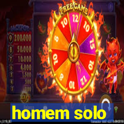 homem solo