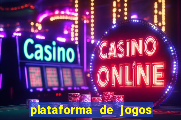 plataforma de jogos de aposta 5 reais