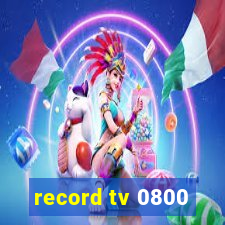 record tv 0800