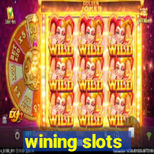 wining slots