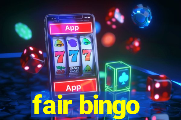 fair bingo