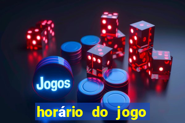 horário do jogo do flu