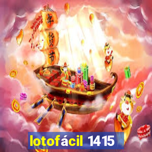 lotofácil 1415