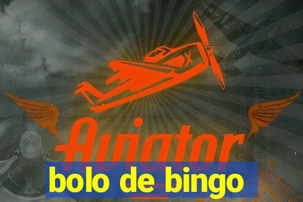 bolo de bingo