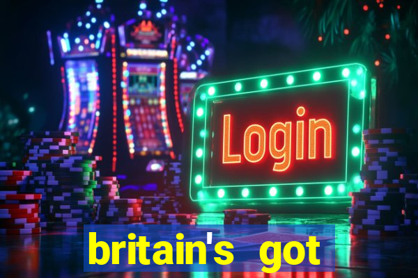 britain's got talent bingo