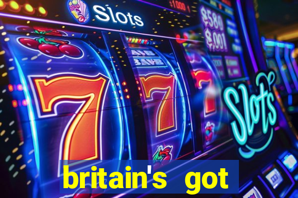 britain's got talent bingo