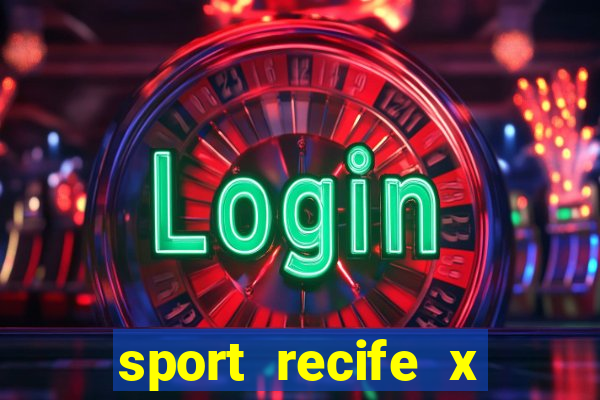 sport recife x ponte preta palpite