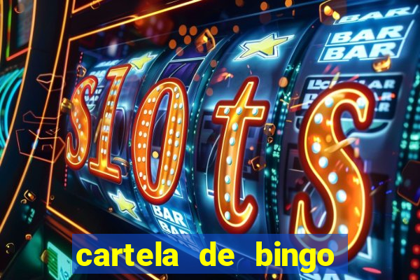 cartela de bingo para imprimir gratis