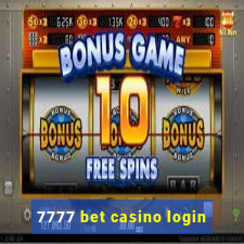 7777 bet casino login