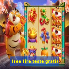 free fire teste gratis