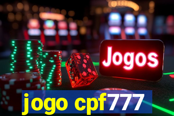 jogo cpf777