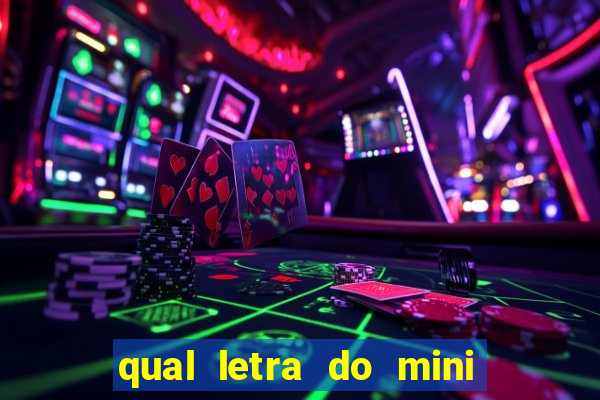 qual letra do mini dolar hoje