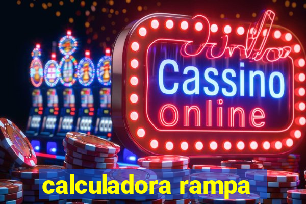 calculadora rampa