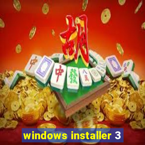 windows installer 3