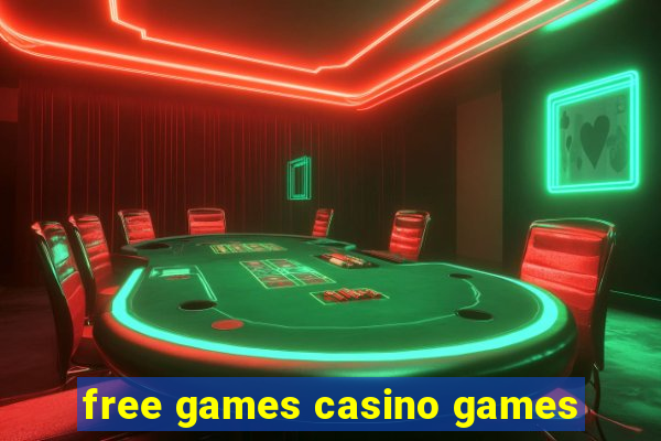 free games casino games