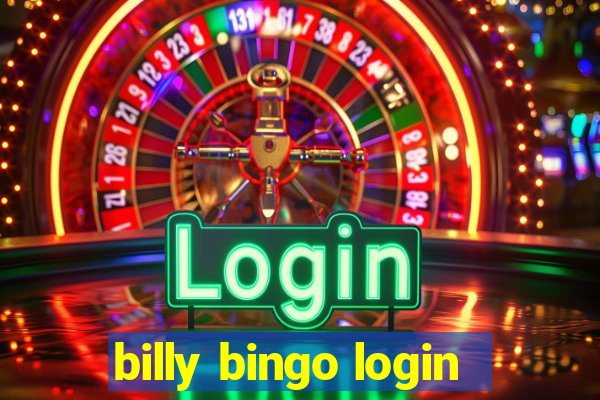 billy bingo login