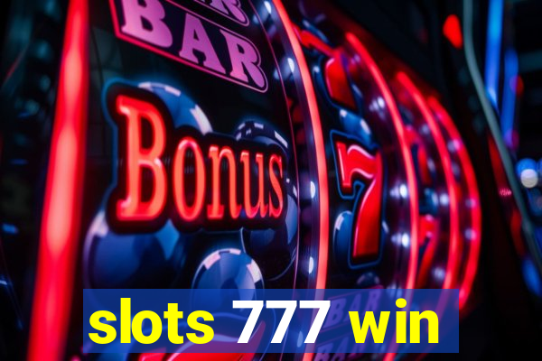 slots 777 win