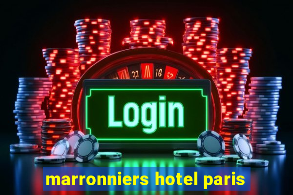 marronniers hotel paris