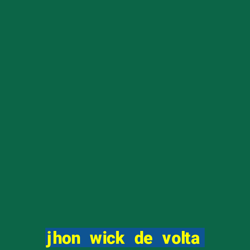 jhon wick de volta ao jogo torrent