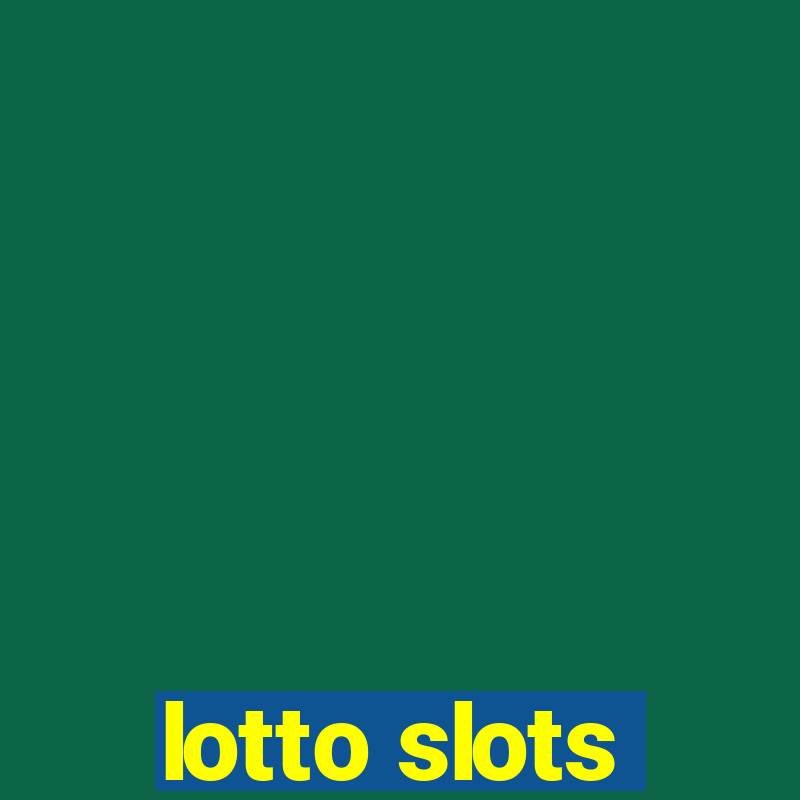 lotto slots