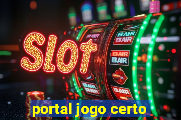 portal jogo certo