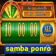 samba ponro