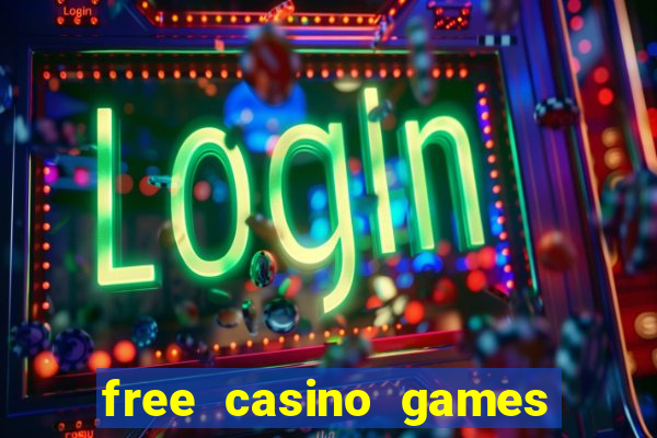 free casino games slots machines