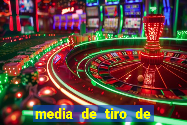 media de tiro de meta por jogo