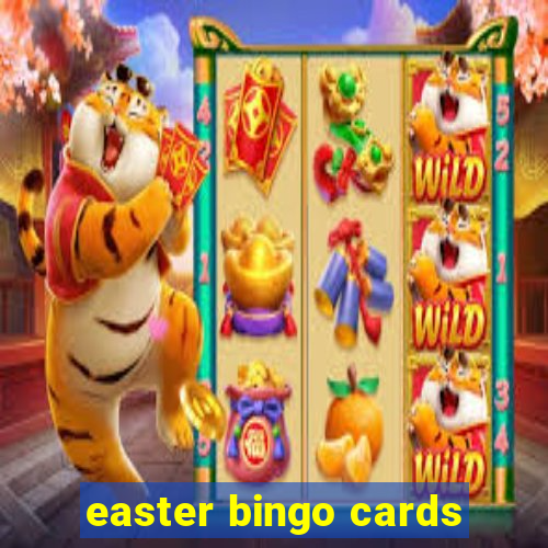 easter bingo cards