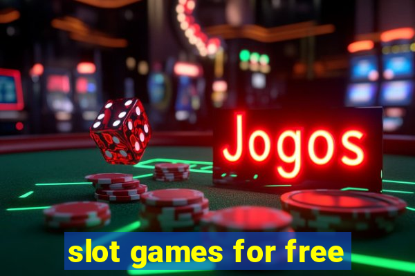 slot games for free