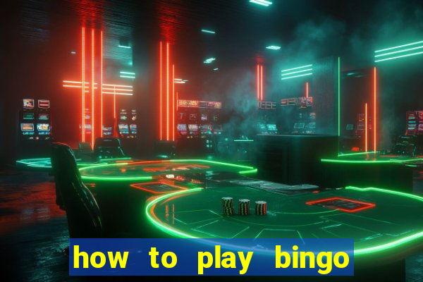 how to play bingo bonus scratch card