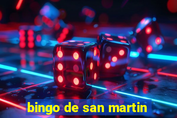 bingo de san martin