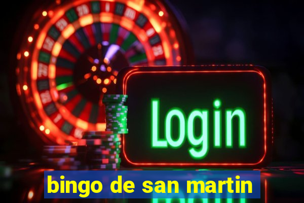 bingo de san martin