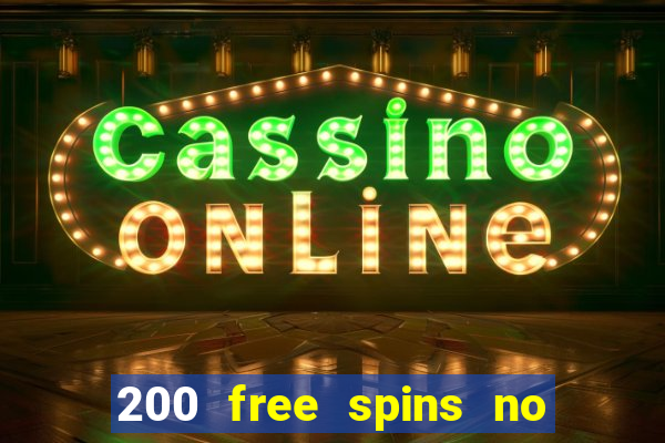 200 free spins no deposit usa casinos