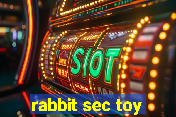 rabbit sec toy