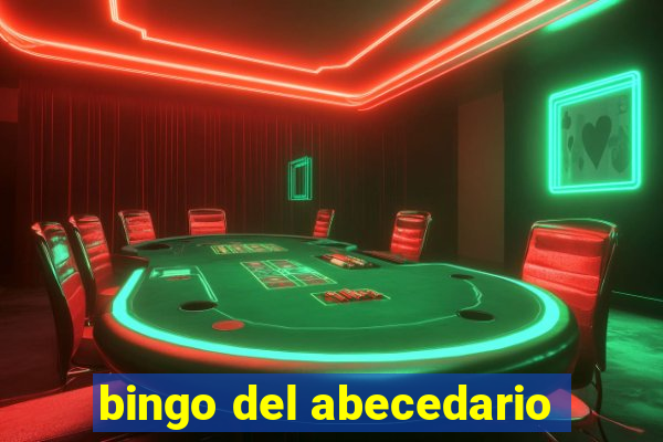 bingo del abecedario