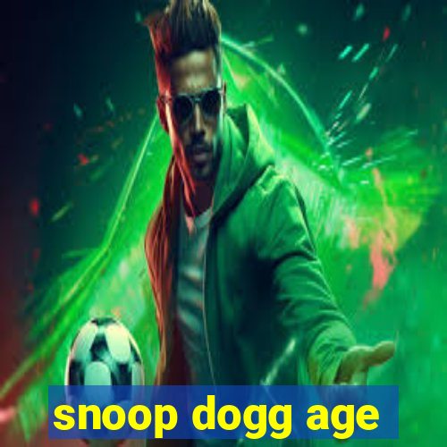 snoop dogg age