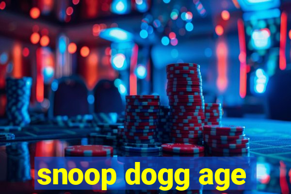 snoop dogg age